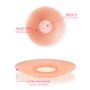 Arctic Penguin Cache Teton Sexy Invisible Réutilisable en Silicone, Cache-seins Autocollant Lavable et Moins Épais pour Bien Épo