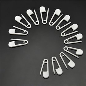 FSSTUD 200 Pcs Mini Épingles à Nourrice Petit Épingles de Sureté en Plastique