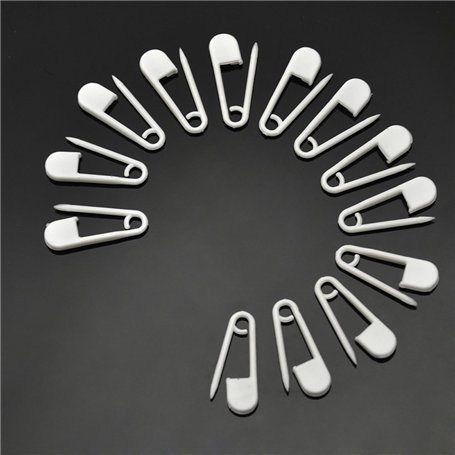 FSSTUD 200 Pcs Mini Épingles à Nourrice Petit Épingles de Sureté en Plastique