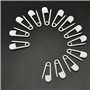 FSSTUD 200 Pcs Mini Épingles à Nourrice Petit Épingles de Sureté en Plastique