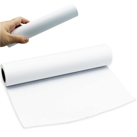 Rouleau de papier à dessin blanc - 10 m de papier artistique