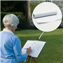 Rouleau de papier à dessin blanc - 10 m de papier artistique, peinture, esquisse - Rouleau de papier chevalet pour enfants - Pap
