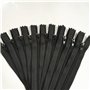 WKXFJJWZC - 50pcs fermetures à glissière en nylon - Pour la couture - 20 couleurs, 40 c