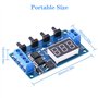 PEMENOL Minuterie Relais de temporisation DC 5 V 12 V 24 V 36 V ON OFF Interrupteur de commande à déclenchement de cycle tempori