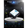 【Inclinomètre à vibrations 9 axes WT901C-232】 Accélération haute stabilité + gyroscope + angle (précision XY 0,05 °) + boussole 