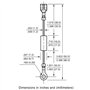 HUABAN CL01-12 Lot de 3 diodes de redressement en silicone haute tension pour four à micro-ondes - 350 mA, 12 kV