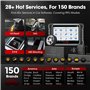 Autel MaxiCOM MK808S-TS Valise Diagnostic Auto: Outil TPMS 2024 test actif mis à jour de MX808, MK808BT PRO, 28+ Service, Diagno