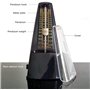 Cantus Métronome mécanique avec avertissement sonore sans piles 350 Black