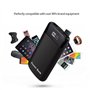 Doshin Chargeur Portable 12000mAh Batterie Externe 2 USB Ports avec Affichage Numérique LCD et LED Torch Power Bank pour iPhone,