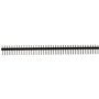 54 mm rangée simple mâle broches Bande