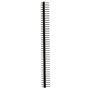 HALJIA connecteur interne 10 pcs 40pin 2,54 mm rangée simple mâle broches Bande