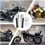 AHL Repose-Pieds Avant pour Yamaha XJR400 XJR1200 XJR1300 FJR1300 XJ6 FZ1 FZ6 FZ6R FZ400 FZ1000
