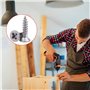 KINDPMA Vis Autotaraudeuse M2 800PCS Vis Assortiment Kit Vis à Tête Plate Vis à Bois Inox Vis Autoforeuse Bois Plastique Métal M