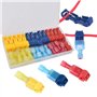 FULARR 60Pcs (30 Paires) Prime T-Tap Fil Électrique Connecteur Set