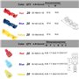 T-Tap Rapide Epissure Bornes et Entièrement Isolés Mâles Bor