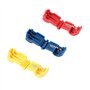 FULARR 60Pcs (30 Paires) Prime T-Tap Fil Électrique Connecteur Set, T-Tap Rapide Epissure Bornes et Entièrement Isolés Mâles Bor