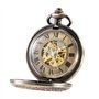 TREEWETO Montre de Poche Automatique Mécanique pour Homme Garçon
