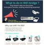 VONETS Mini Routeur WiFi 2,4GHz Pont WiFi Répéteur sans Fil/WiFi vers Ethernet pour la Maison Hôtel Voyage WiFi Caméra IP Imprim
