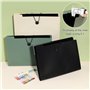 URbantin Lot de 3 Trieur Document A4,Extensible A4 Trieur Document avec Couvercle,Trieur 13 Compartiments A4,Dossiers de Fichier