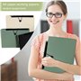 URbantin Lot de 3 Trieur Document A4,Extensible A4 Trieur Document avec Couvercle,Trieur 13 Compartiments A4,Dossiers de Fichier