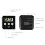 FanJu FJ231 Minuterie de Cuisine Numérique avec Grand Affichage Numérique / Alarme Forte / Dos Magnétique / Stand Pliable / Opér