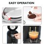 Sesama Capsules de café rechargeables en acier inoxydable compatibles avec machines Senseo HD6592 et HD7801