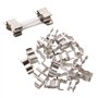 FULARR 150Pcs 6X30mm Professionnel Voiture Fast-Souffler Verre Tube Fusible Kit: 130Pcs Rapide Coup Verre Tube Fusible + 20Pcs F