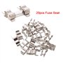 FULARR® 175Pcs 5X20mm Professionnel Voiture Fast-Souffler Verre Tube Fusible Kit: 150Pcs Verre Tube Fusible + 20Pcs Fusible Sièg