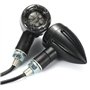 SFONIA 4pcs Indicateurs De Moto 13LED Clignotants Lumières 12V Étanche Indicateur De Roulement Clignotant Universel pour Moto Sc