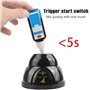 Vortex Mixeur, Shaker à peinture pour salons de manucure, peintres et bricoleurs, mini shaker puissant avec 5200 tr/min, mini mé
