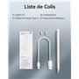 Metapen Stylet A11 Compatible avec Apple iPad 2018-2025,2X Charge Rapid, Précision de 0,1 mm Pixel, Rejet de Paume, Stylus Penci