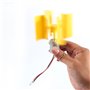 DEWIN Éolienne,Générateur d'Énergie Éolienne, Kit De Bricolage Petites Éoliennes,Verticales De Moteur Générateur D'électricité D