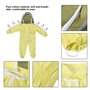 DEWIN Combinaison Abeille Enfant -Vetement Apiculteur Enfant Combinaison de Protection Professionnelle pour l'apiculture pour En