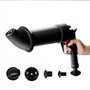 Jadeshay Déboucheur à Pompe, Pistolet Deboucheur Canalisation 12 Bar Haute Pression, Deboucheur WC Air Comprimé avec 4 Ventouses