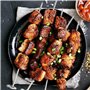 Acier Inoxydable Grille pour Air Fryer Réutilisable Supports de Friteuse à Air Comprimé 16x16x10CM A