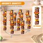 mongtsamz Grille Air Fryer, Acier Inoxydable Grille pour Air Fryer Réutilisable Supports de Friteuse à Air Comprimé 16x16x10CM A