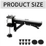 2 Pièces Support de Plateau d'Extension Étagère Plateau de Clavier Pliable