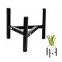jinminamz Support Pour Plantes Réglable，Pot De Fleurs Porte - Plantes Porte - Fleurs Tabouret En Fer Adapté Pour Les Pots De 20