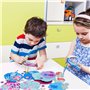 LAMEK 8Pcs Bricolage Sirène Coquille Enfant, Artisanat Mer avec Autocollant en Mousse, Décoration Suspendue Loisir Créatif Activ