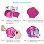 LAMEK 8Pcs Bricolage Sirène Coquille Enfant, Artisanat Mer avec Autocollant en Mousse, Décoration Suspendue Loisir Créatif Activ