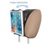TFY Support pour Appuie-tête de Voiture avec Angle Ajustable pour 6-12.9 Pouces Tablettes