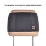 TFY Support pour Appuie-tête de Voiture avec Angle Ajustable pour 6-12.9 Pouces Tablettes