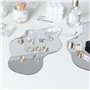 Lot de 5 accessoires de photographie en acrylique - Réflecteur - Pour bijoux et cosmétiques