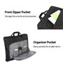 MATEIN Housse Sac à Vêtements de Voyage, Garment Bag avec Sangles Hommes Femmes Imperméable et Anti-Ride, Sac à Vêtements Accroc