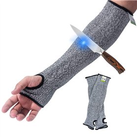 Résistance aux coupures Knit manches protection de niveau5