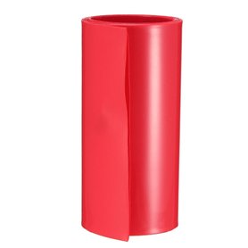 sourcing map Gaine Thermorétractable PVC Emballage Batterie Tube 105mm Plat Largeur pour 18650 Puissance Fournitures 1 Mètre Lon