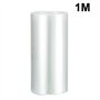 sourcing map Gaine Thermorétractable Emballage Batterie 85mm Plat PVC Tube 1m Longueur pour 18650 Batterie Transparent