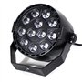 Projecteur LED par LED avec télécommande - Éclairage de scène DMX512 RGBW - Effet de lumière - Avec télécommande - Pour show bar