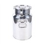 Bidon à Lait Acier Inoxydable 304 Seau à vin Boîte de Transport de Lait Cruche fourre Tout pour Le Transport de Boissons soupes 