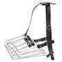 PetriStor Muselière pour Chien en métal chromé avec Panier métallique et Sangles en Cuir renforcées